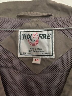 Fox Fire Mesh-Lined Fishing Vest